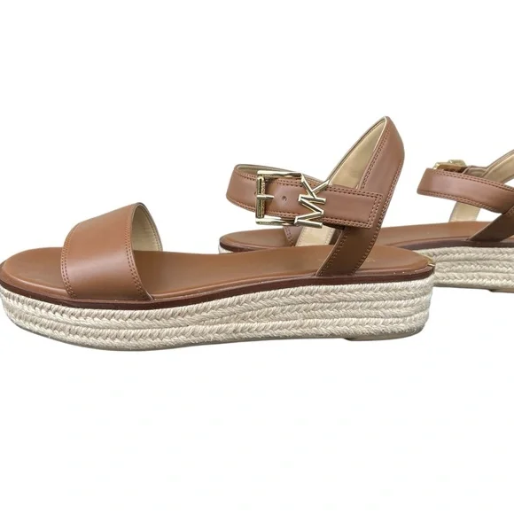 Michael Kors Tan Minimalist Sandals - Picture 3 of 5